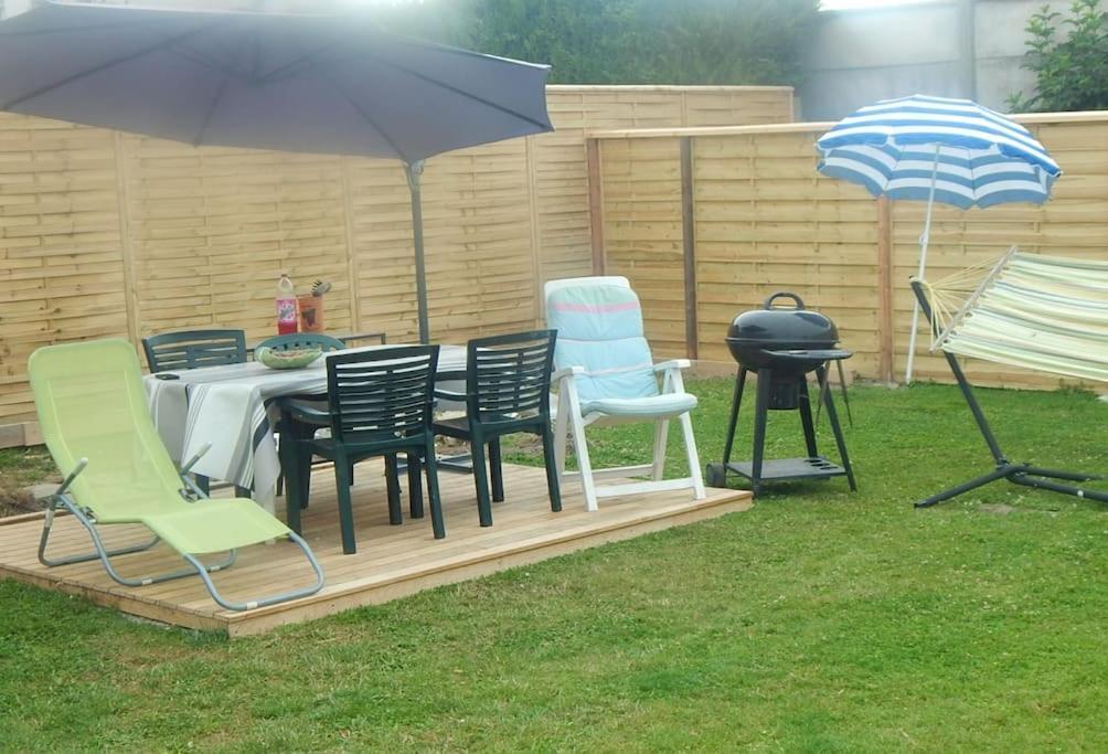 St Malo Maison Avec Jardin Proche Gare Plage Intramuros Chien Admis Parking Gratuit Saint-Malo Dış mekan fotoğraf